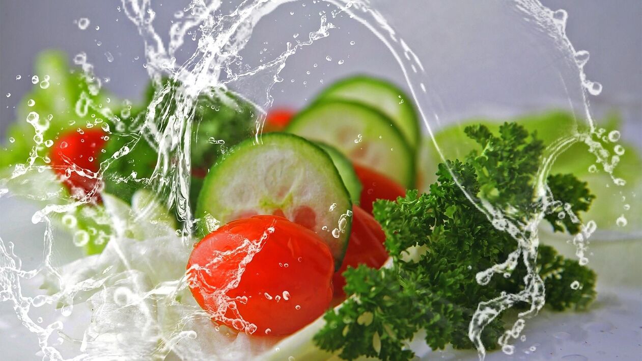зеленчуци на диета с високо съдържание на протеини