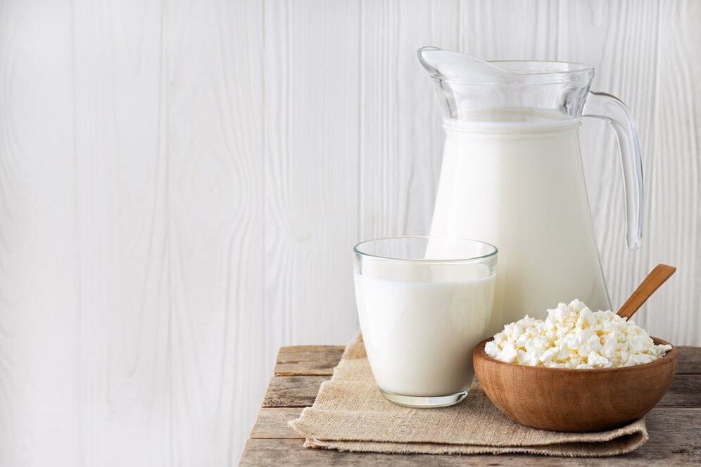 млечни продукти на протеинова диета
